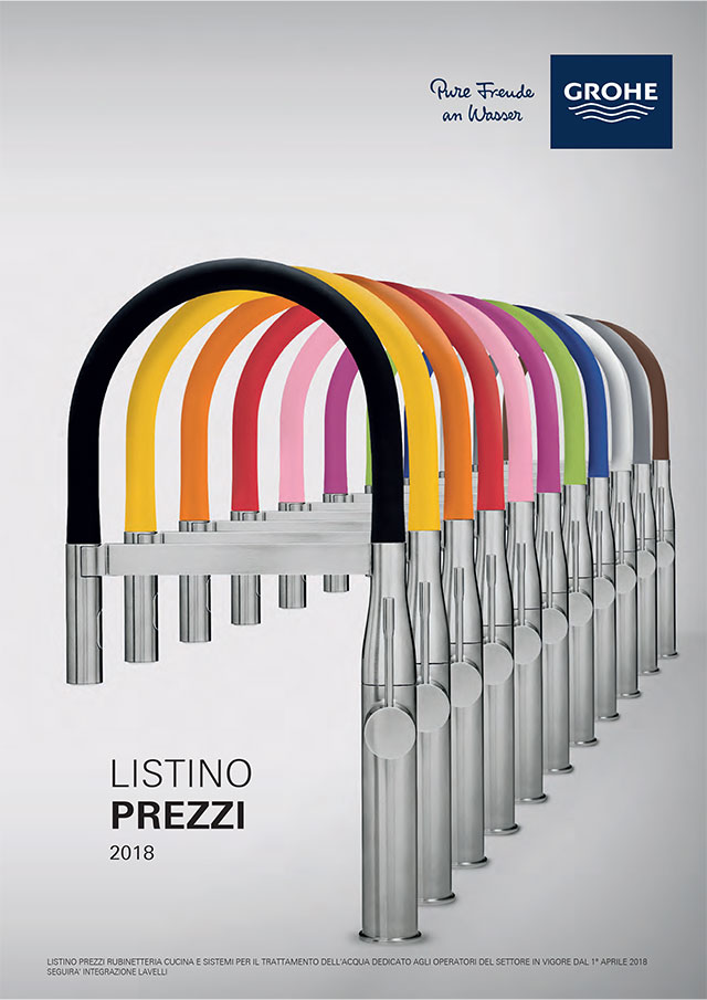 Catalogo Listino GROHE - Aprile 2018