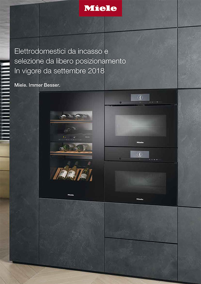 Catalogo Listino MIELE - Settembre 2018