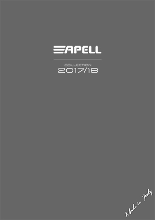 Catalogo Listino APELL - Gennaio 2018