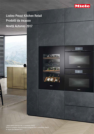 Catalogo Listino MIELE - Ottobre 2017 (Aggiornamento)