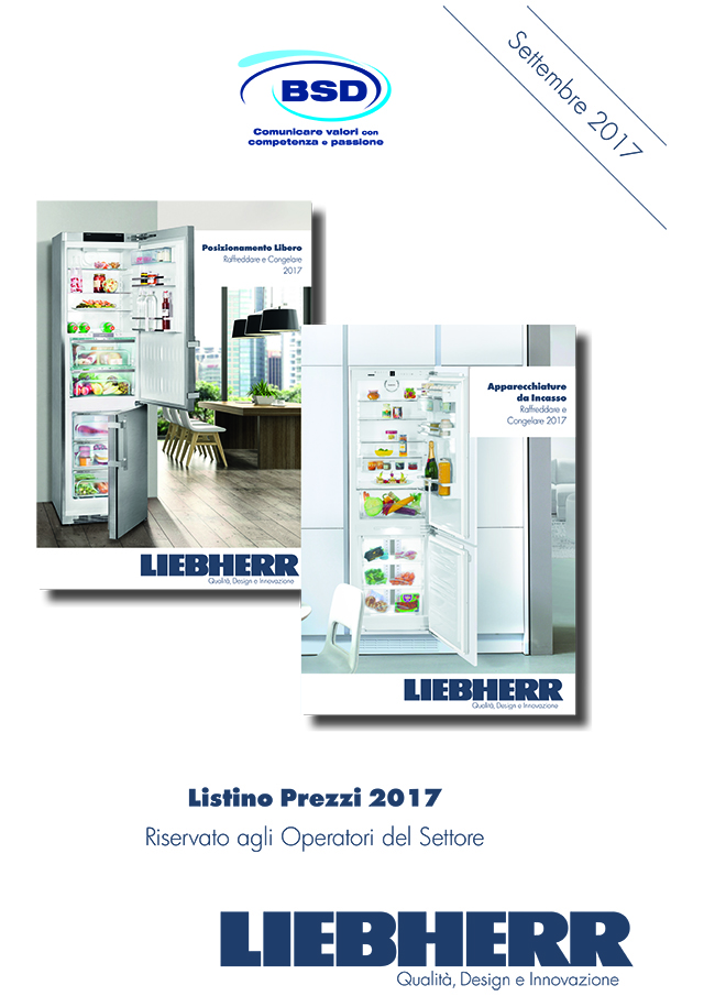 Listino LIEBHERR FULL - Settembre 2017